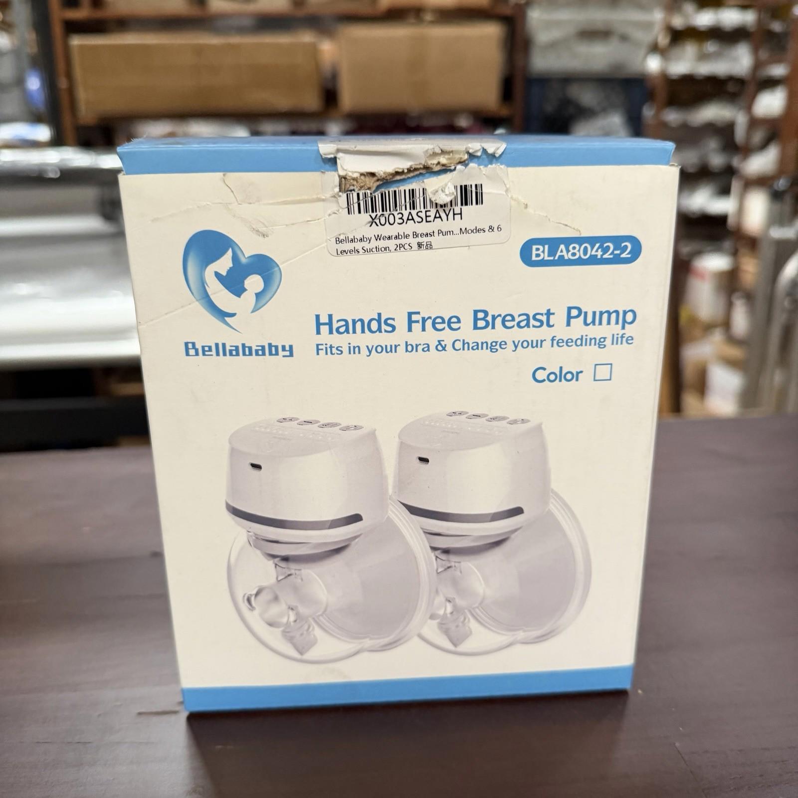 Bellababy Wearable Hands-Free Breast Pump 2-Pack (BLA8042-2)