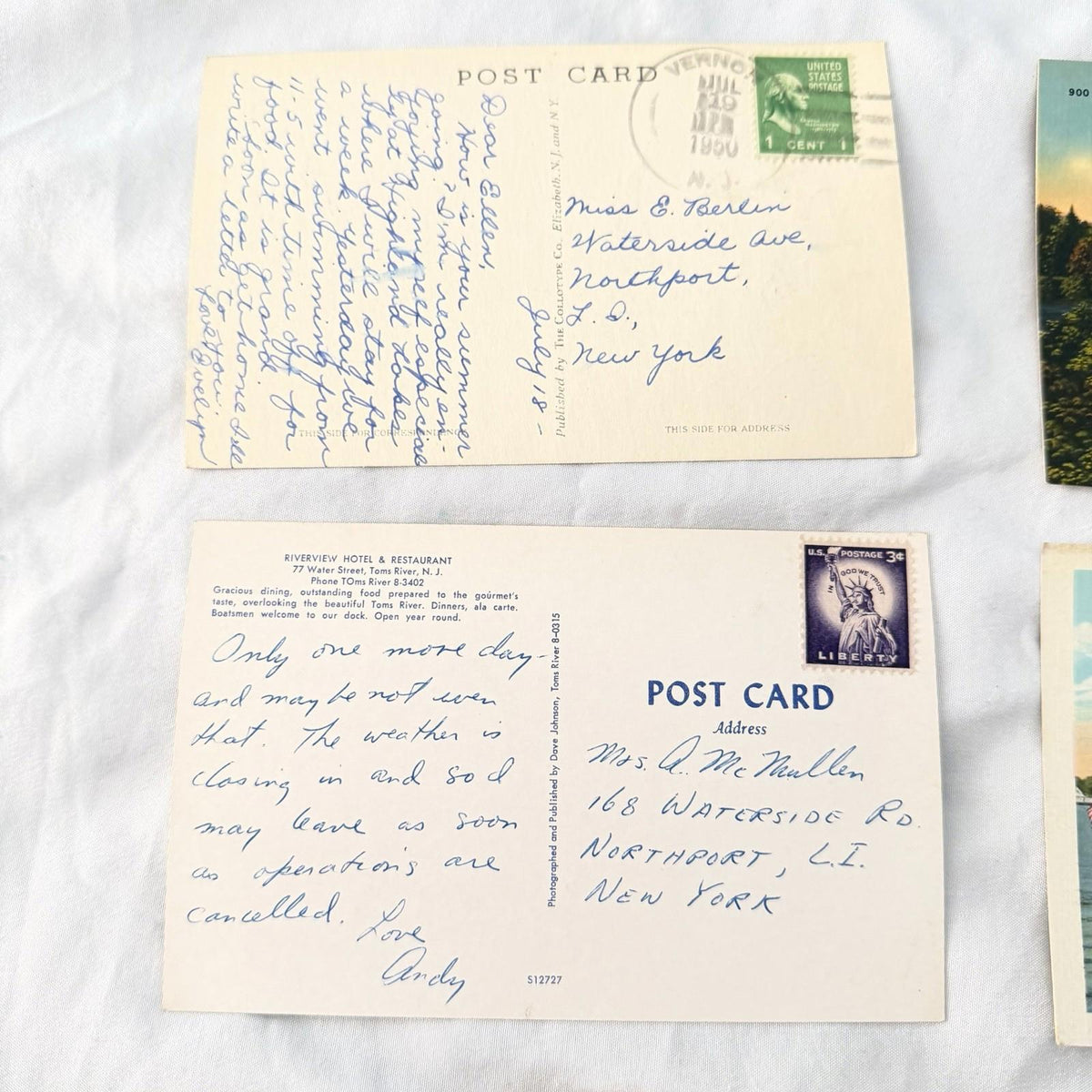 Vintage Postcards Lot 20 - Adirondack Mountains, White Mountains, Lakes, NV