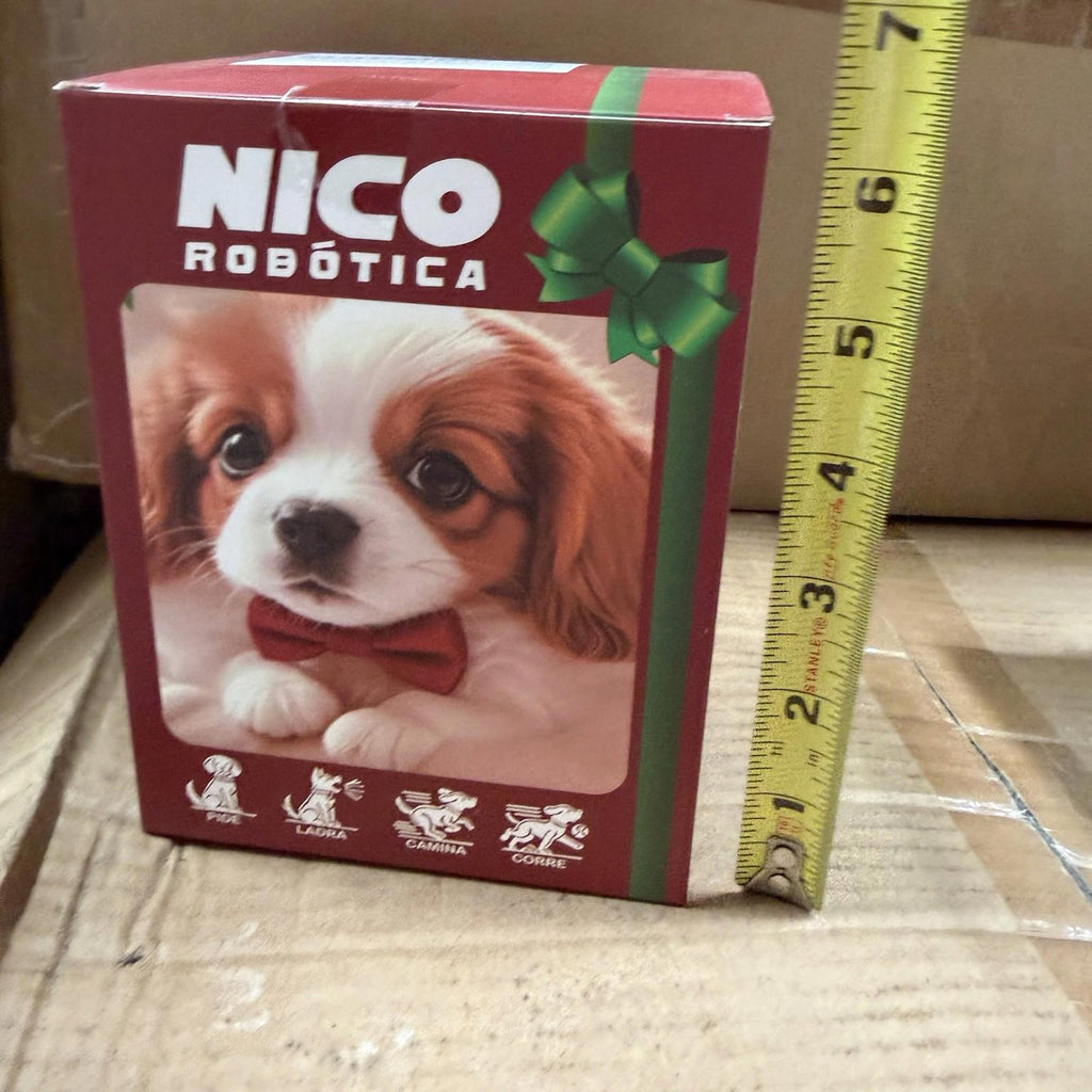 Nico Robótica Interactive Robotic Puppy Plush Toy Walking Barking