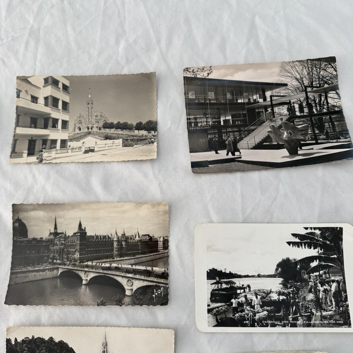 Vintage Postcards Lot 20 - Notre Dame Paris, Arc de Triomphe, Europe Travel