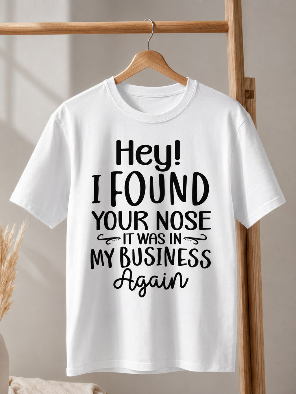 Mind Your Business Funny Graphic Tee Unisex Adult
