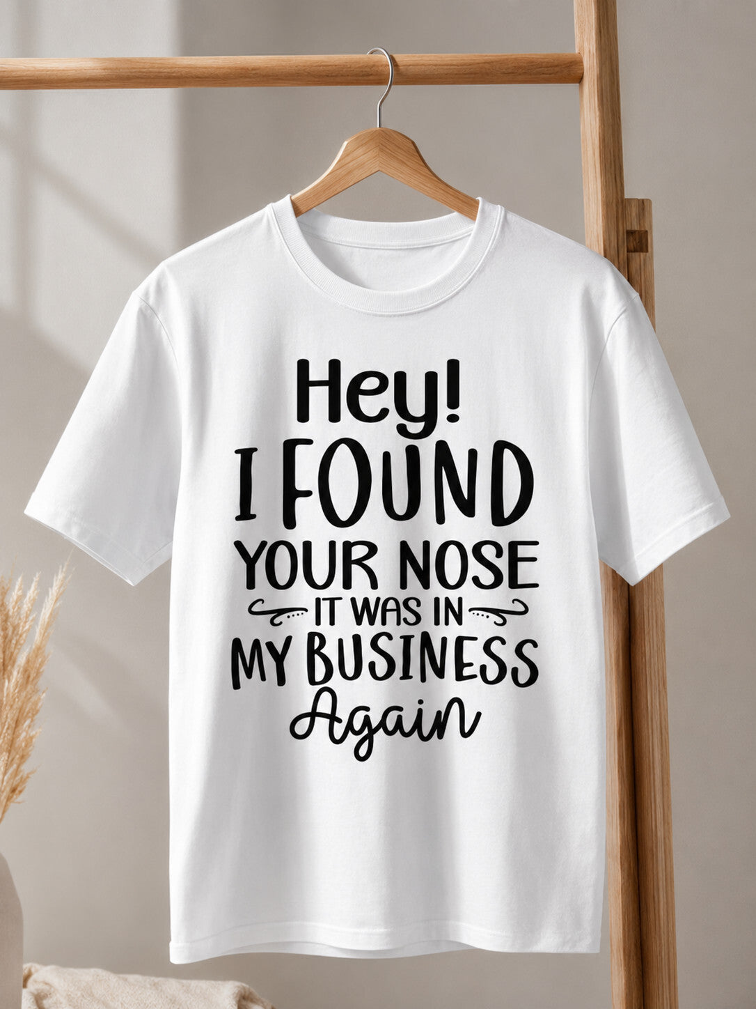 Mind Your Business Funny Graphic Tee Unisex Adult