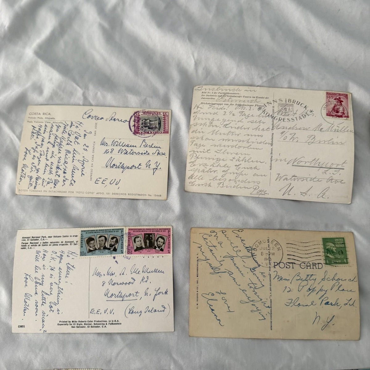 Vintage Scenic Postcards Lot - National Parks, Mountains, Lakes, Covered Bridges