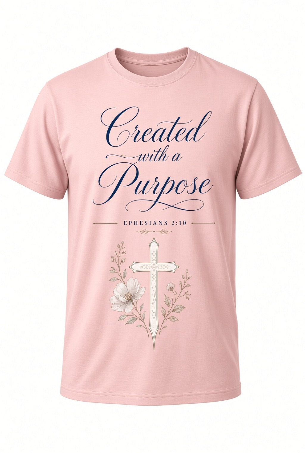 4pcs 10in Created with a Purpose Ephesians 2:10 DTF Transfer