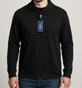 CHAPS Classics Men’s 3X Long Sleeve Mock Neck Pullover Shirt Black 100% Cotton