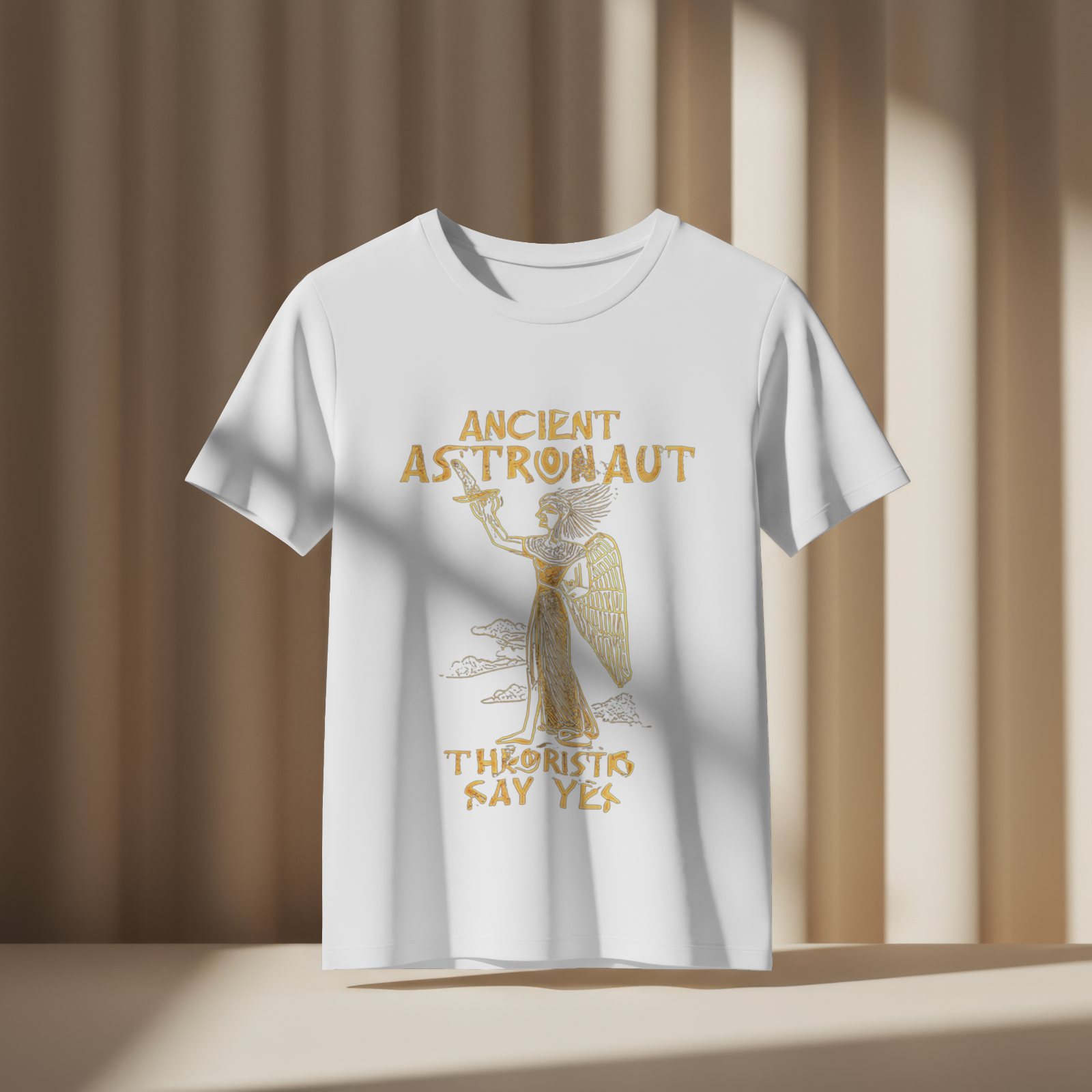Ancient Astronaut Thorists Say Yes T-Shirt | Egyptian Alien Myth Tee