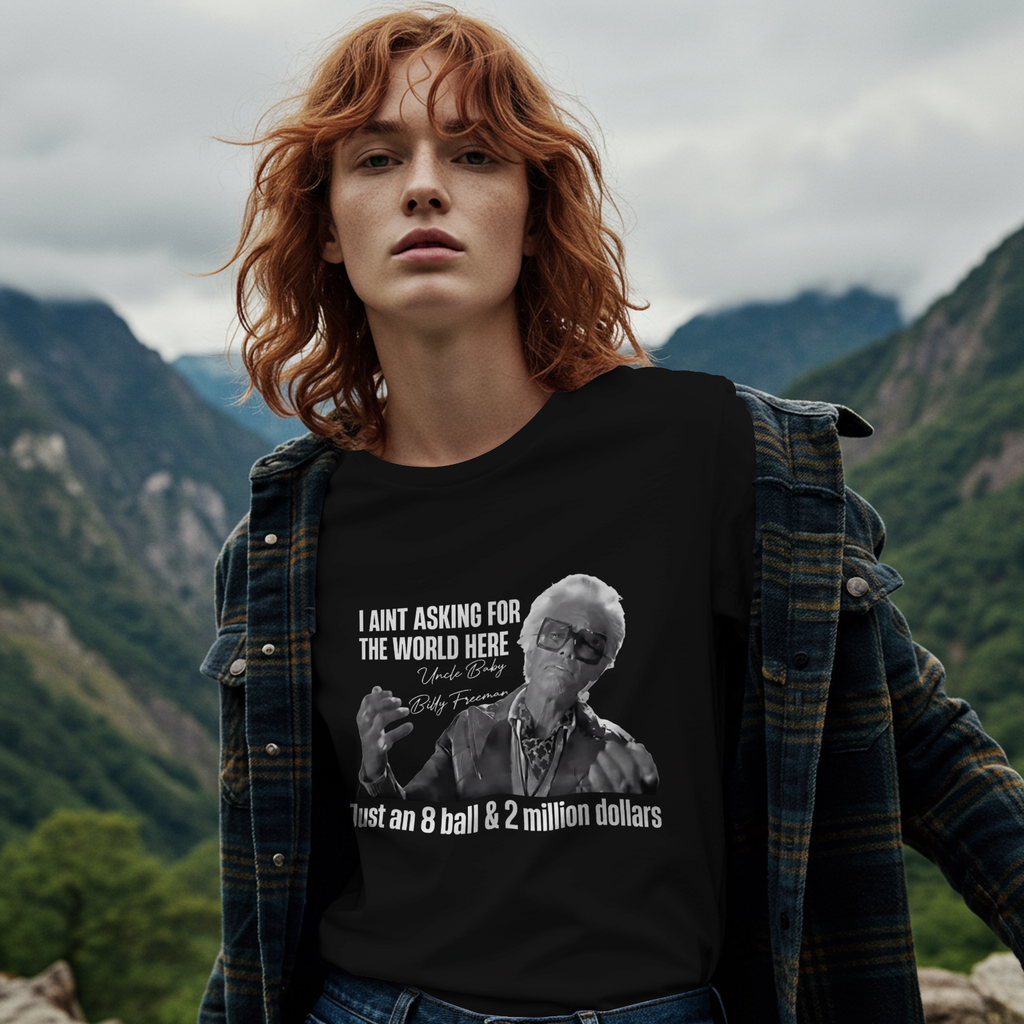 Just an 8 Ball & 2 Million Dollars Funny Meme T-Shirt