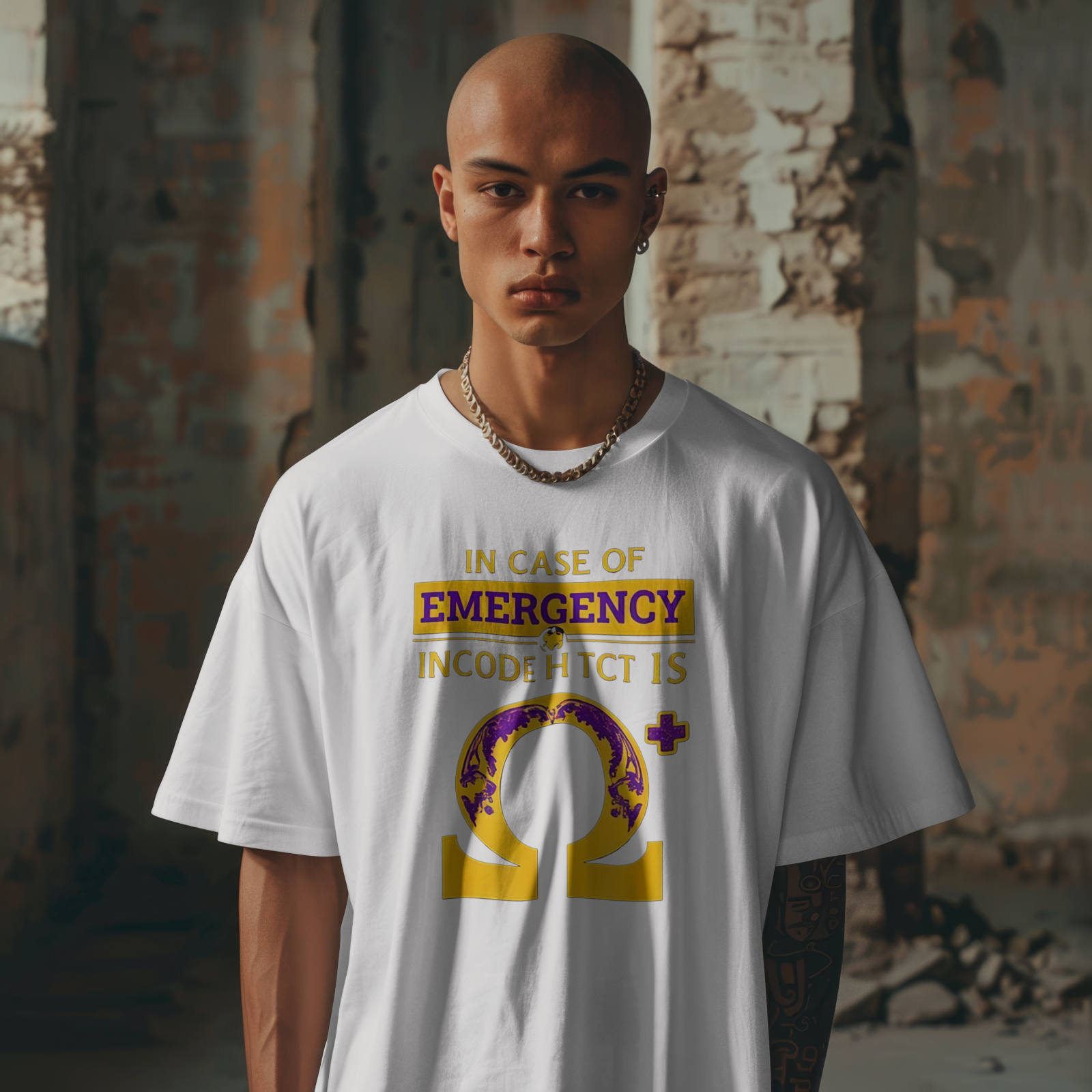 In Case of Emergency  Omega Funny Meme T-Shirt