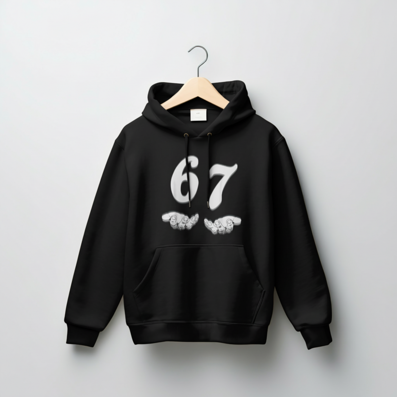 67 Angel Wings Meme Shirt Minimalist Funny Number Graphic T-Shirt