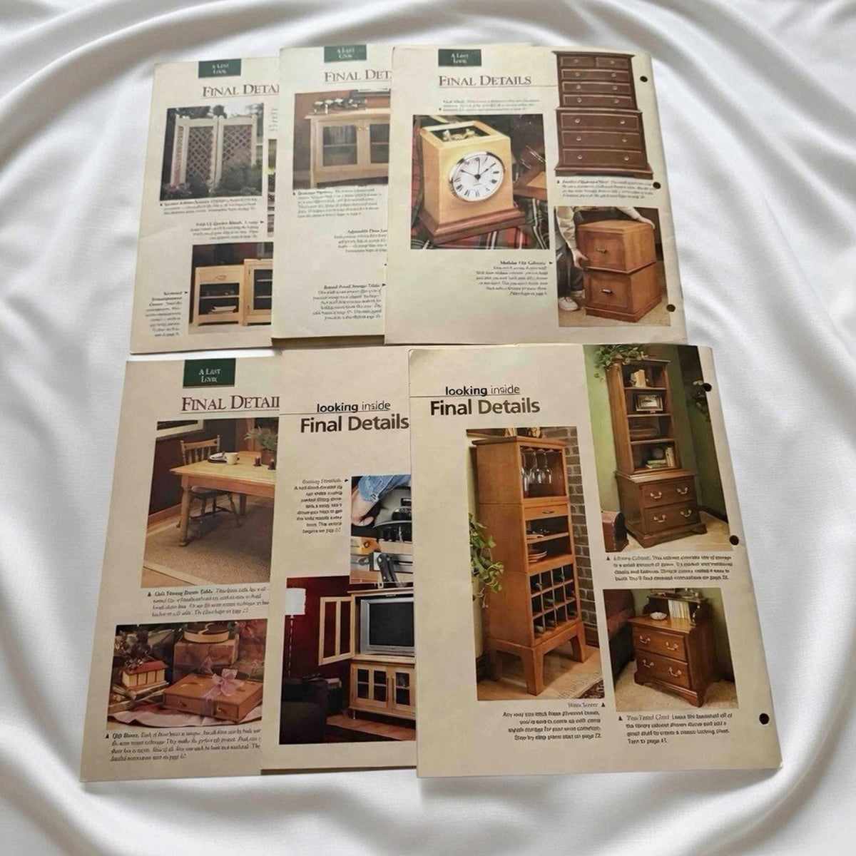 Woodsmith Magazines Vol 23–27 (Issues 136,140,144,150,154,157) – Vintage