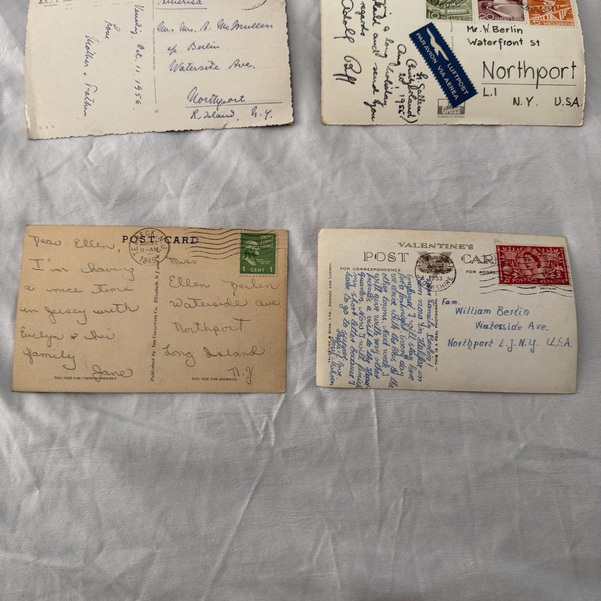 Vintage Postcards Lot 20 - Notre Dame Paris, Arc de Triomphe, Europe Travel
