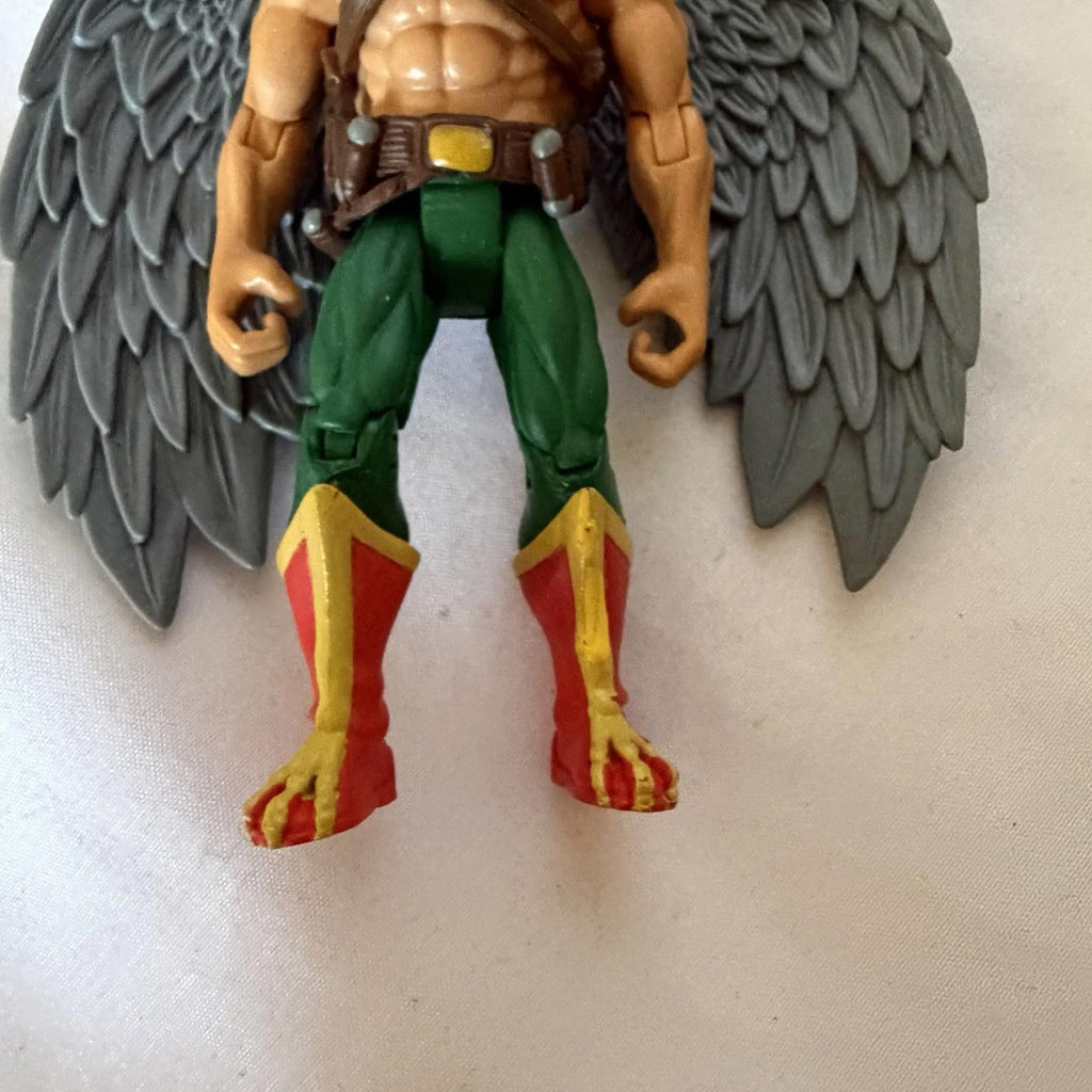 DC Comics Hawkman Action Figure 4” Gray Wings Mattel 2008 Superhero Toy