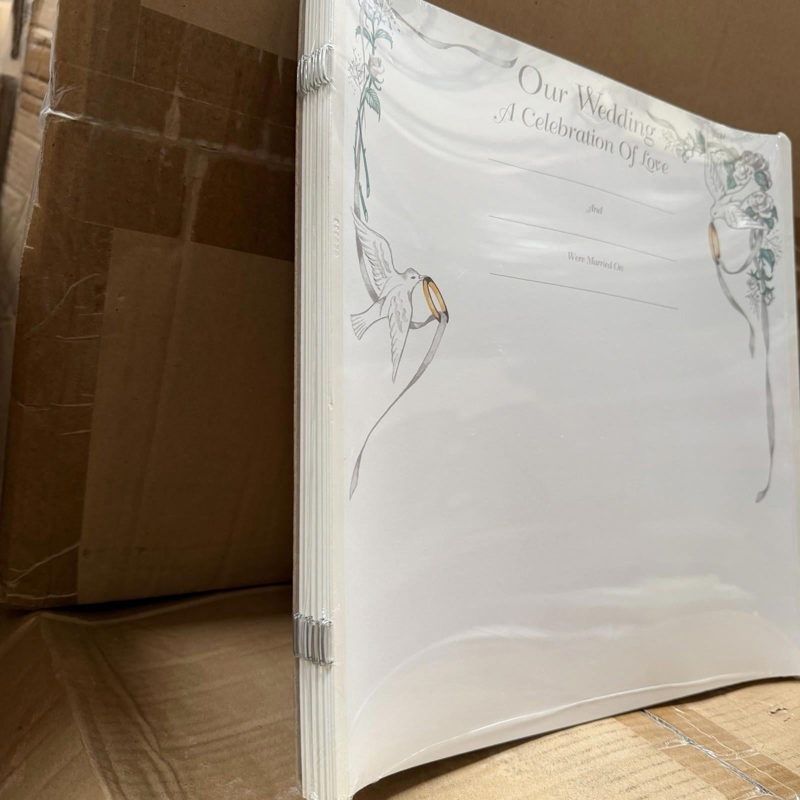 Creative Memories RCM-12W 12x12 Wedding Pages Refill 15 Sheets Sealed