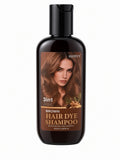 Sumvx 3in1 Brown Hair Dye Shampoo Moisturizing Smooth Long Lasting Color 100ml