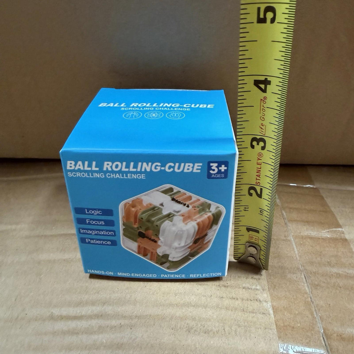 3D Maze Cube Ball, Labyrinth Puzzle Brain Teaser Game, Educational Learning Toys