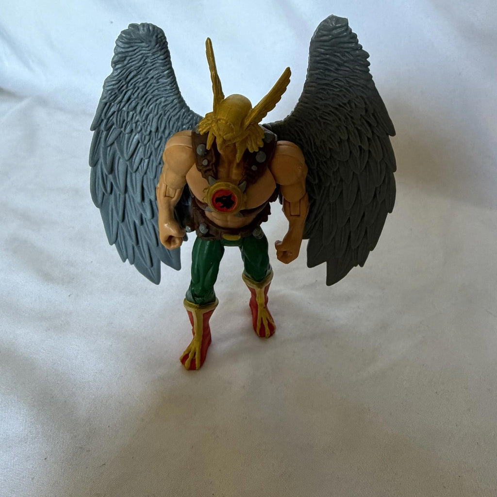 DC Comics Hawkman Action Figure 4” Gray Wings Mattel 2008 Superhero Toy