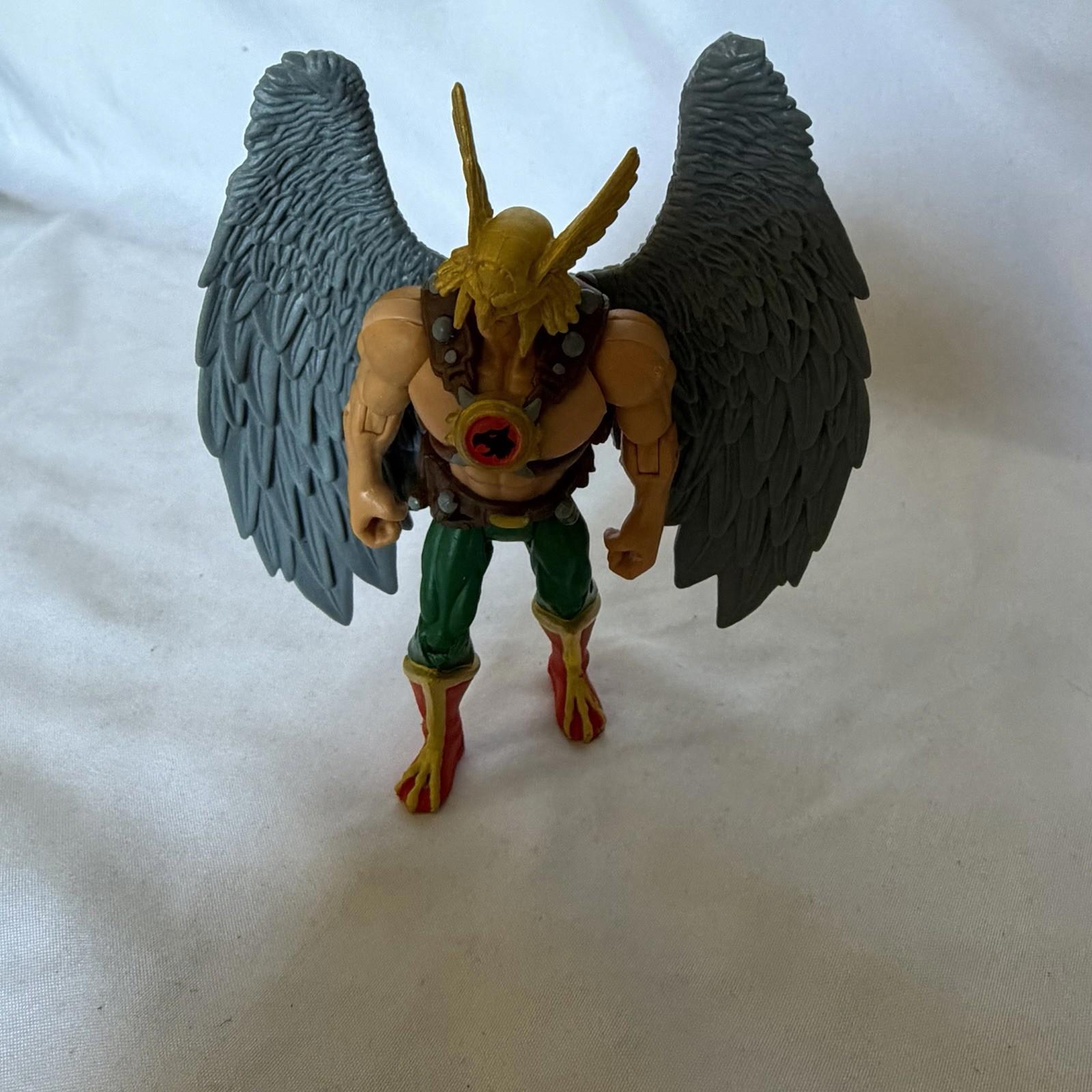 DC Comics Hawkman Action Figure 4” Gray Wings Mattel 2008 Superhero Toy