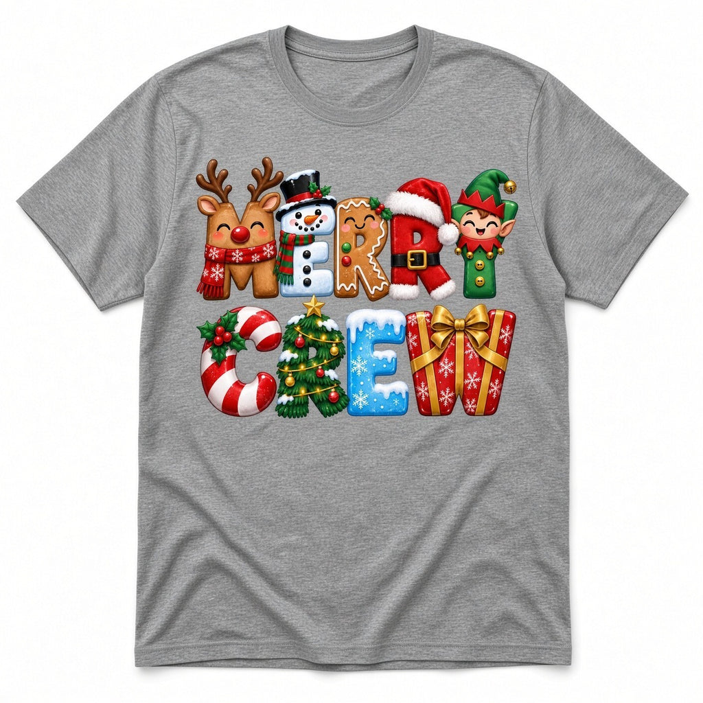 4PCS 10in Merry Crew Christmas Character DTF Transfers