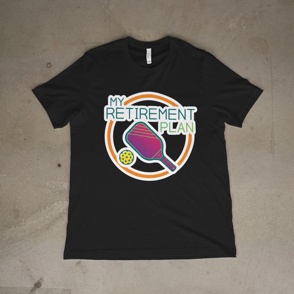 My Retirement Plan Pickleball Funny Sports Unisex T-Shirt