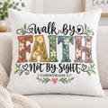 Walk by Faith Christian DTF Transfer 10 Inch Ready to Press Pack of 4