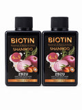 2 Pack Biotin Rosemary Batana Onion Shampoo 4-in-1 Hair Care 150ml w/ Pumps
