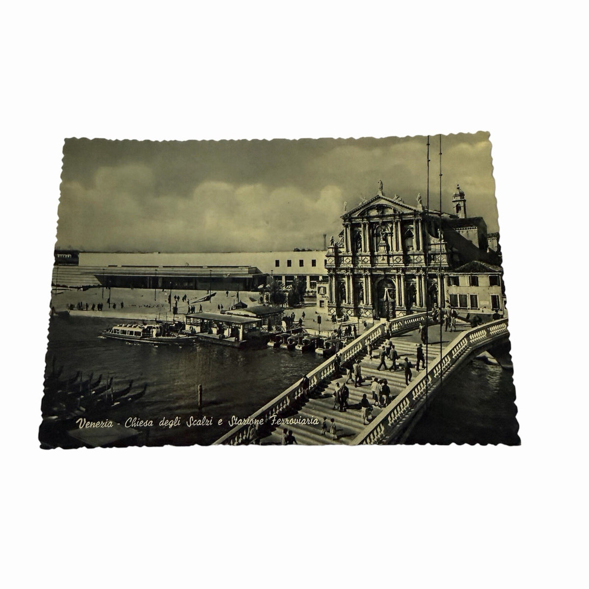 Venezia - Ponte degli Scalzi (Venice - Scalzi Bridge) - Italy Postcard