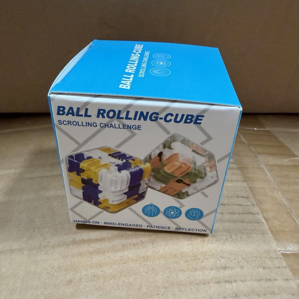 3D Maze Cube Ball, Labyrinth Puzzle Brain Teaser Game, Educational Learning Toys