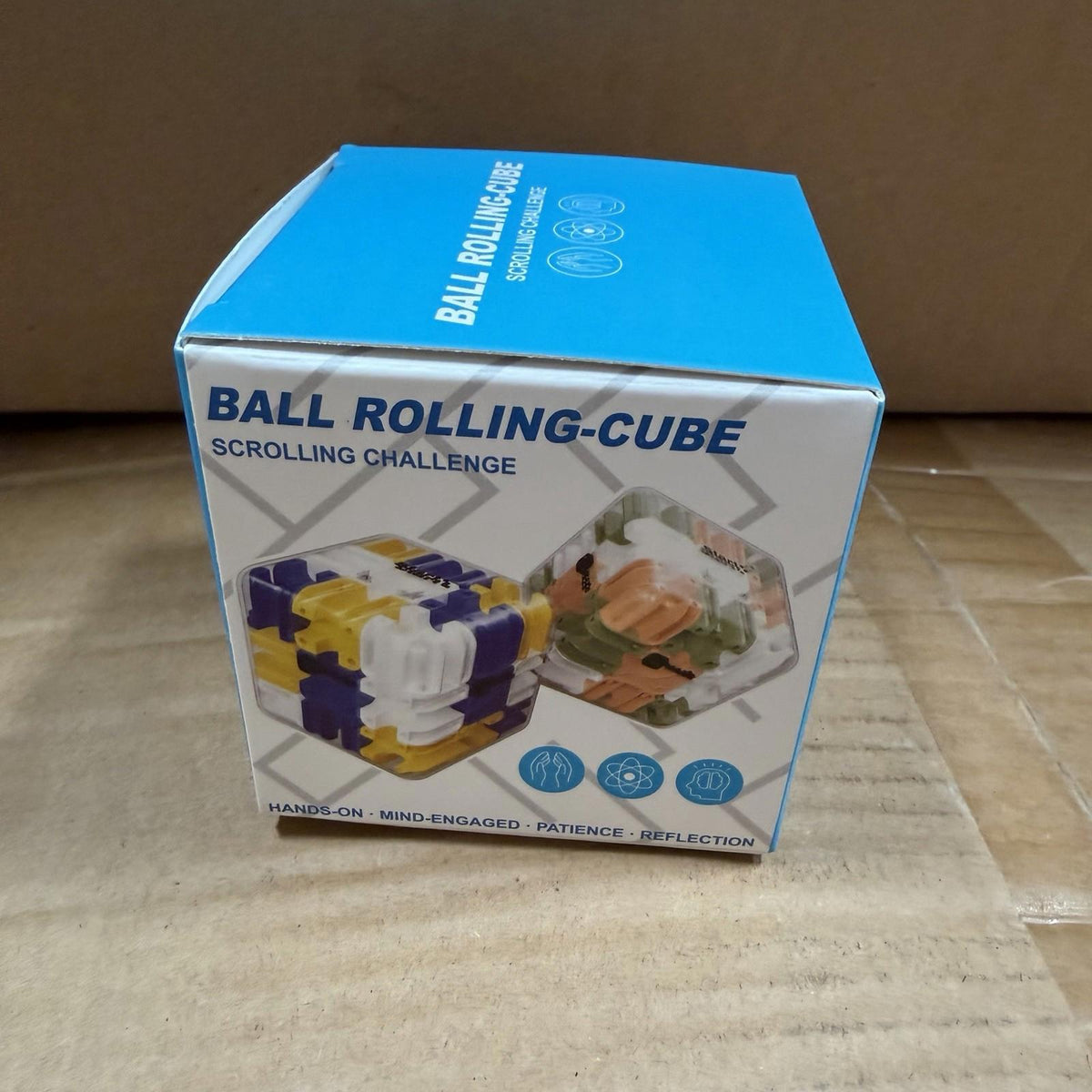 3D Maze Cube Ball, Labyrinth Puzzle Brain Teaser Game, Educational Learning Toys