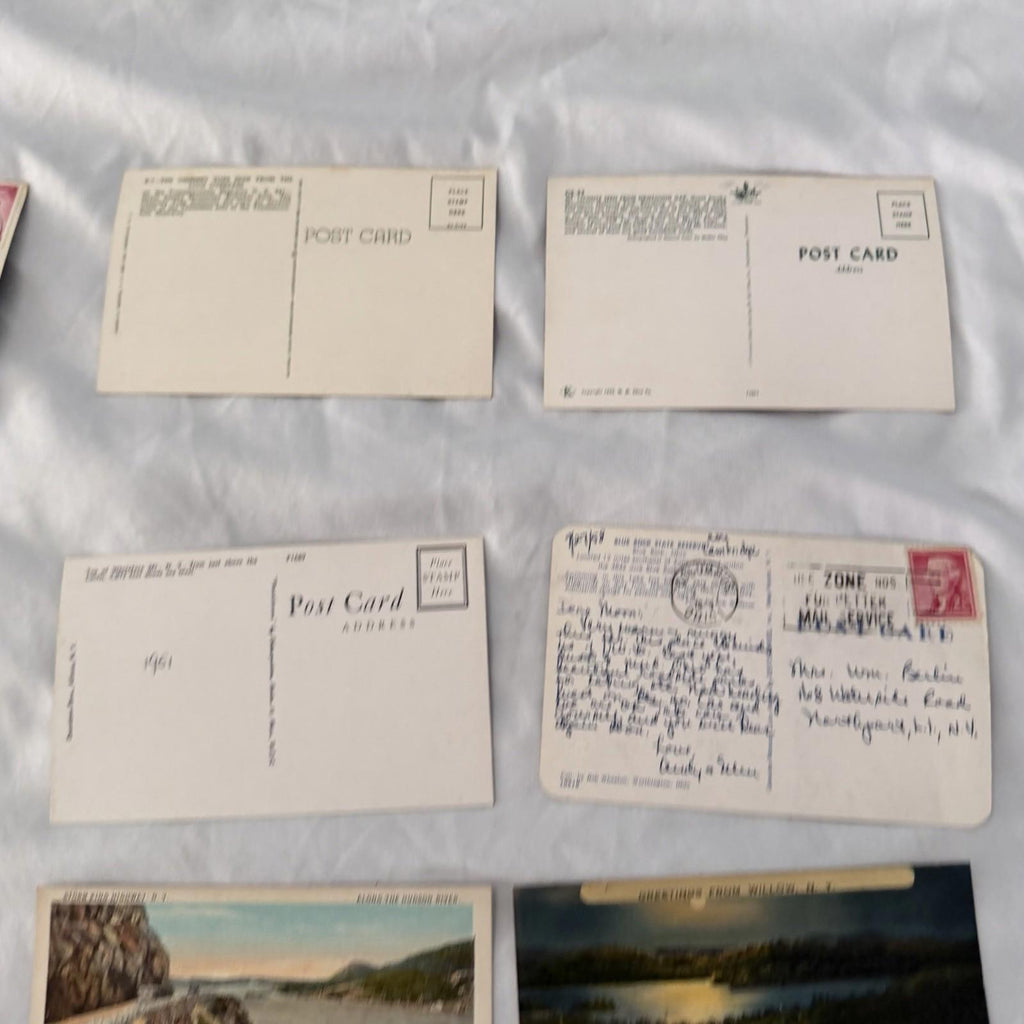 Vintage Scenic Postcards Lot - National Parks, Mountains, Lakes, Covered Bridges