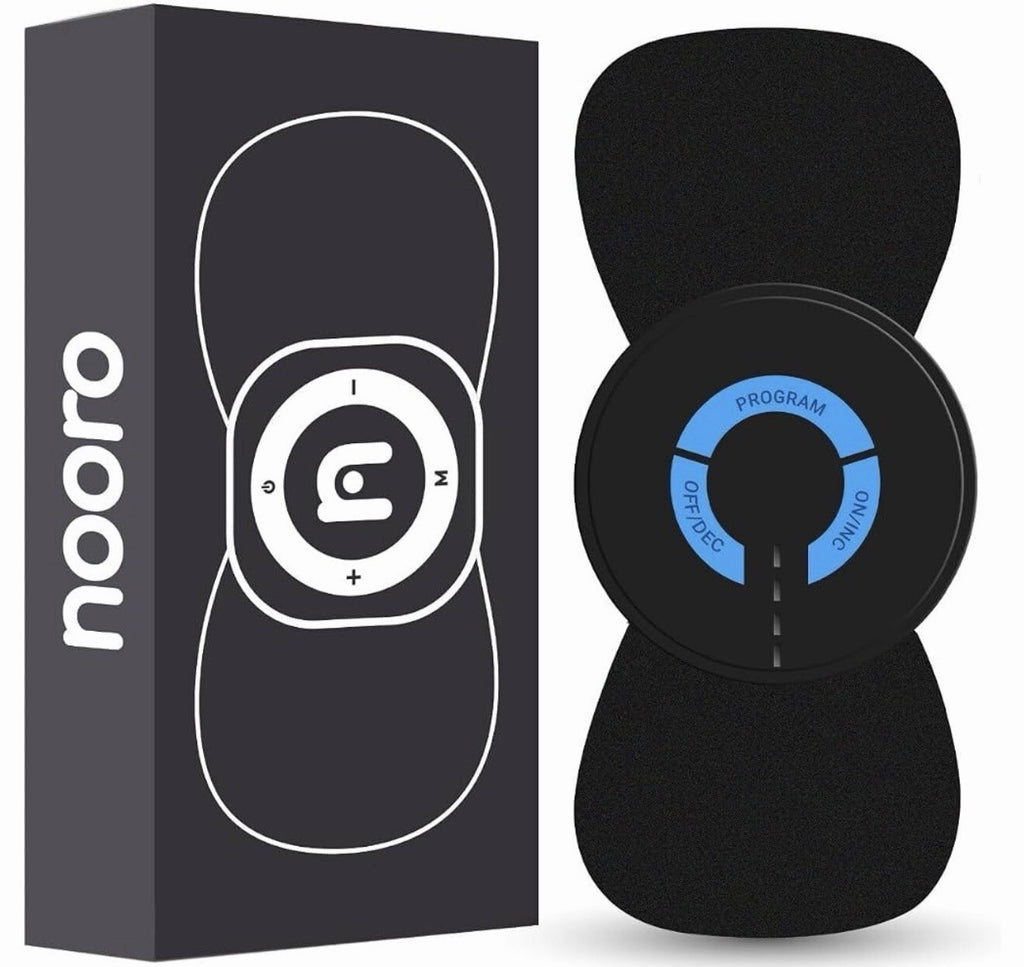 Nooro Portable Whole Body Massager TENS Pad Cordless Rechargeable Back Neck Pain