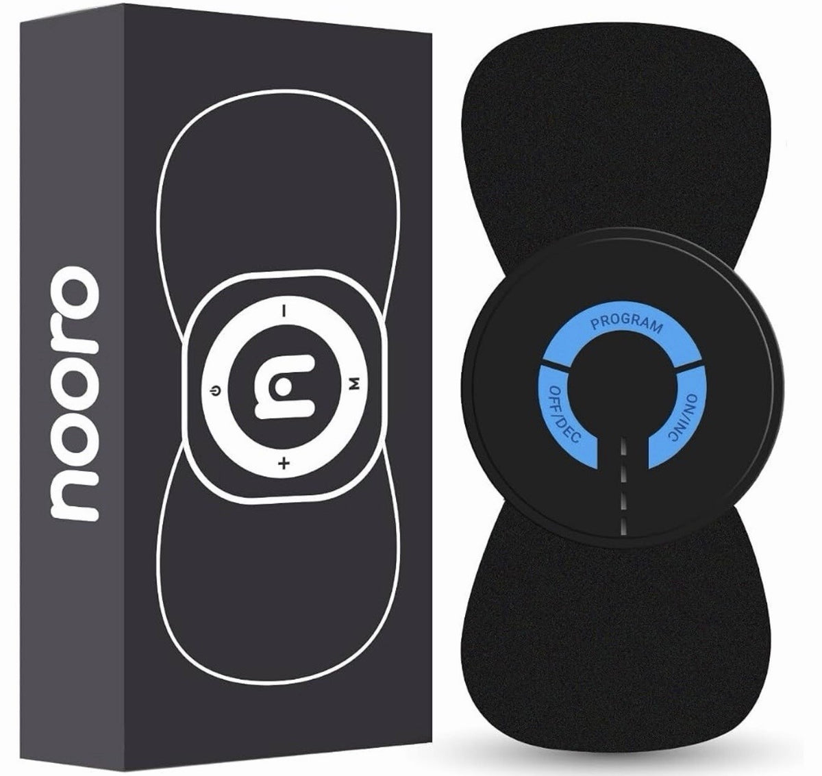 Nooro Portable Whole Body Massager TENS Pad Cordless Rechargeable Back Neck Pain