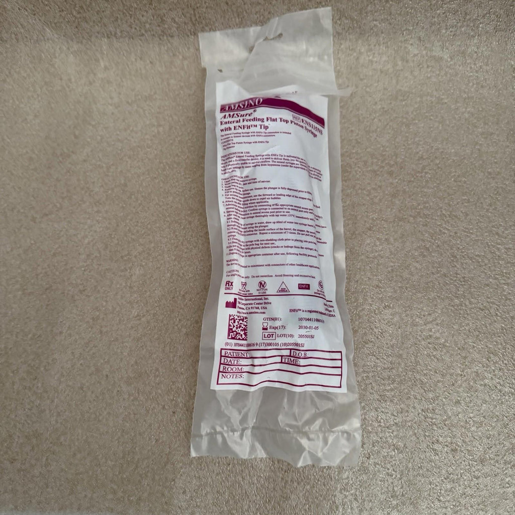 AMSINO AMSure® Enteral Feeding Syringe 2 oz - Lot 9