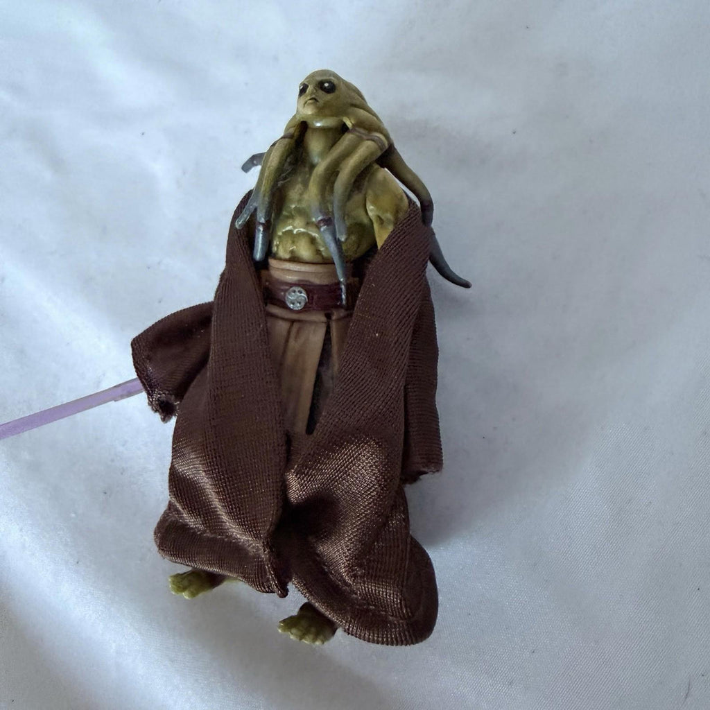 Star Wars Kit Fisto Jedi 3.75” Action Figure Hasbro Nautolan w/ Saber