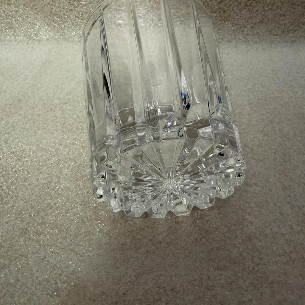 Mikasa Uptown Double Old Fashioned Tumbler – Fine Lead Crystal, 12 oz, 4” Tall