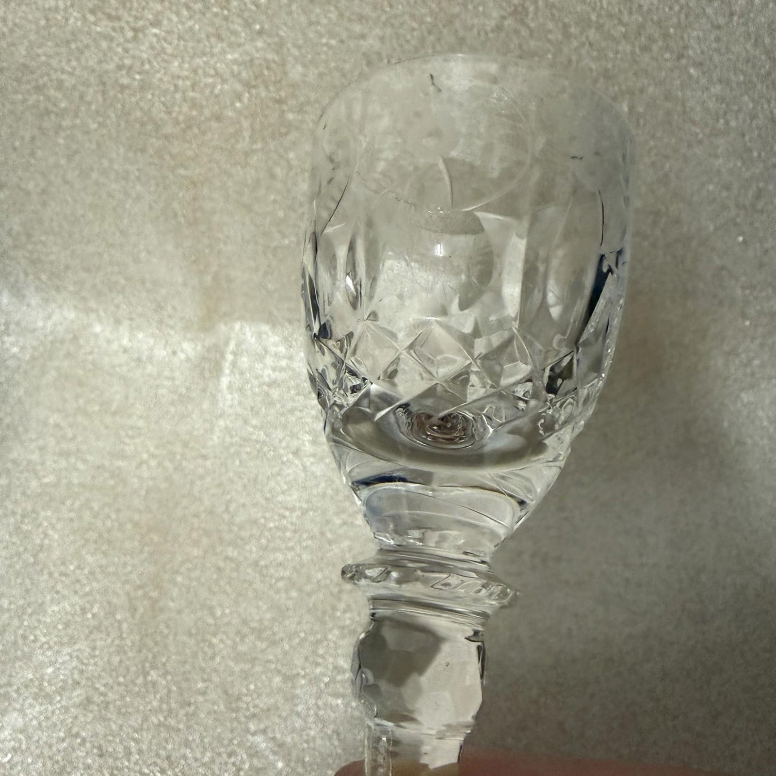 Exquisite Set of 12 Rogaska Gallia Crystal Cordials - 5” Stem Shot Glasses 2oz