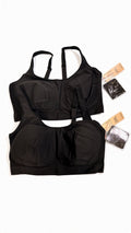 2 Pack Truekind Everyday Comfort Wireless Shaping Bra Black 2XL + Extenders NWT