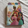 Disney Princess Spiral Journal Notebook 96 Sheets Tiana Rapunzel Ariel