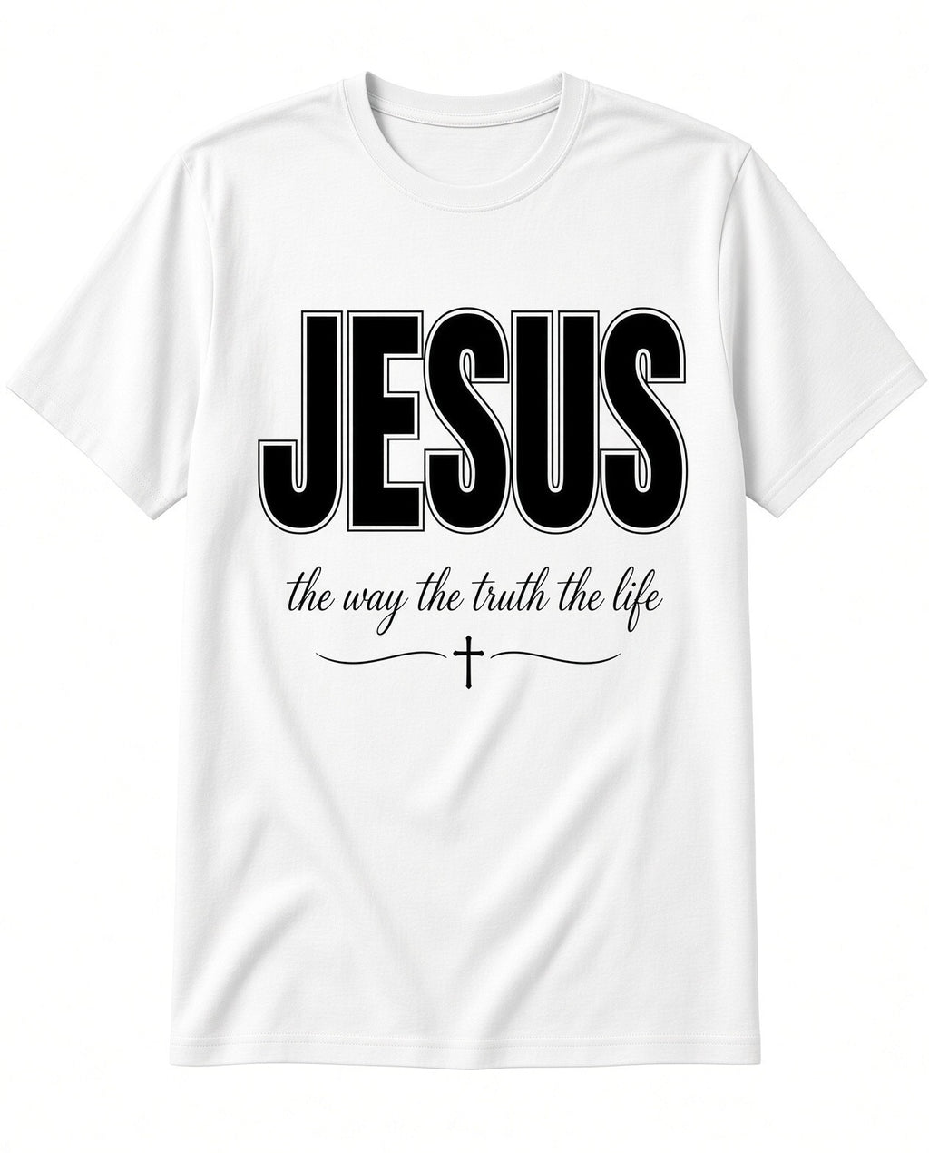 4PCS 10in DTF Transfer Jesus The Way The Truth The Life Christian