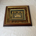 Ken Broadbent Chevrolet Roadster 1914 Clockwork Gear Collage Framed Steampunk
