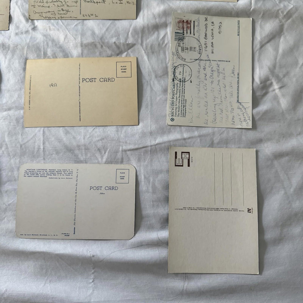 Vintage Postcards Lot - San Francisco, Zion, Redwoods, Castles & Beaches