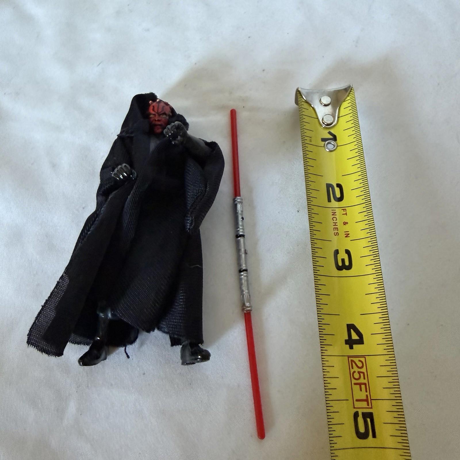 Star Wars Darth Maul Action Figure 3.75” Hasbro 1999 Phantom Menace
