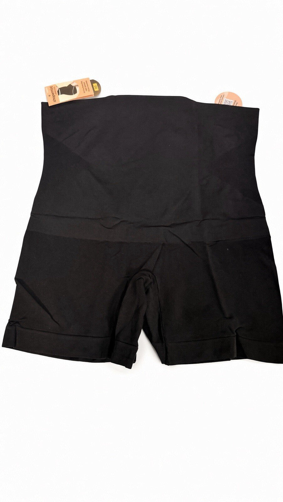Shapermint Essentials High Waisted Shaper Boyshort 4XL Black Tummy Control NWT
