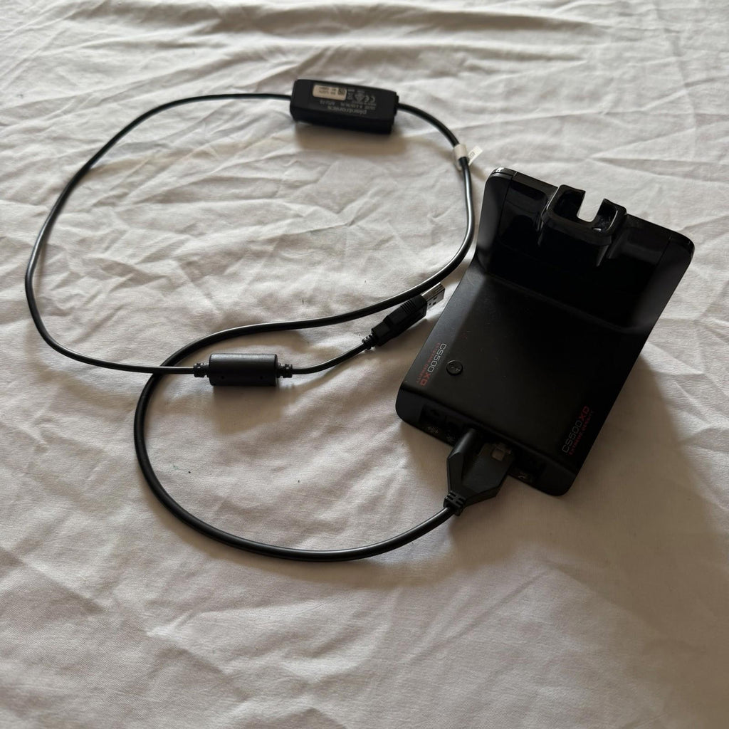 Plantronics CS500 XD Wireless Headset Charging Base Station + APU-72