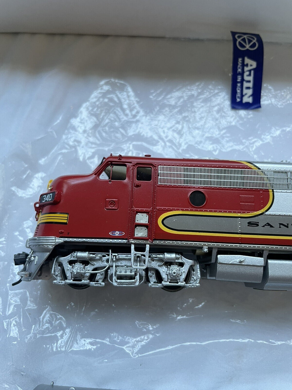 HO Brass Model-OMI 6490.1 AT&SF Santa Fe F7 A-B-B Set #3 # 340 A-B-L-F/P Mint