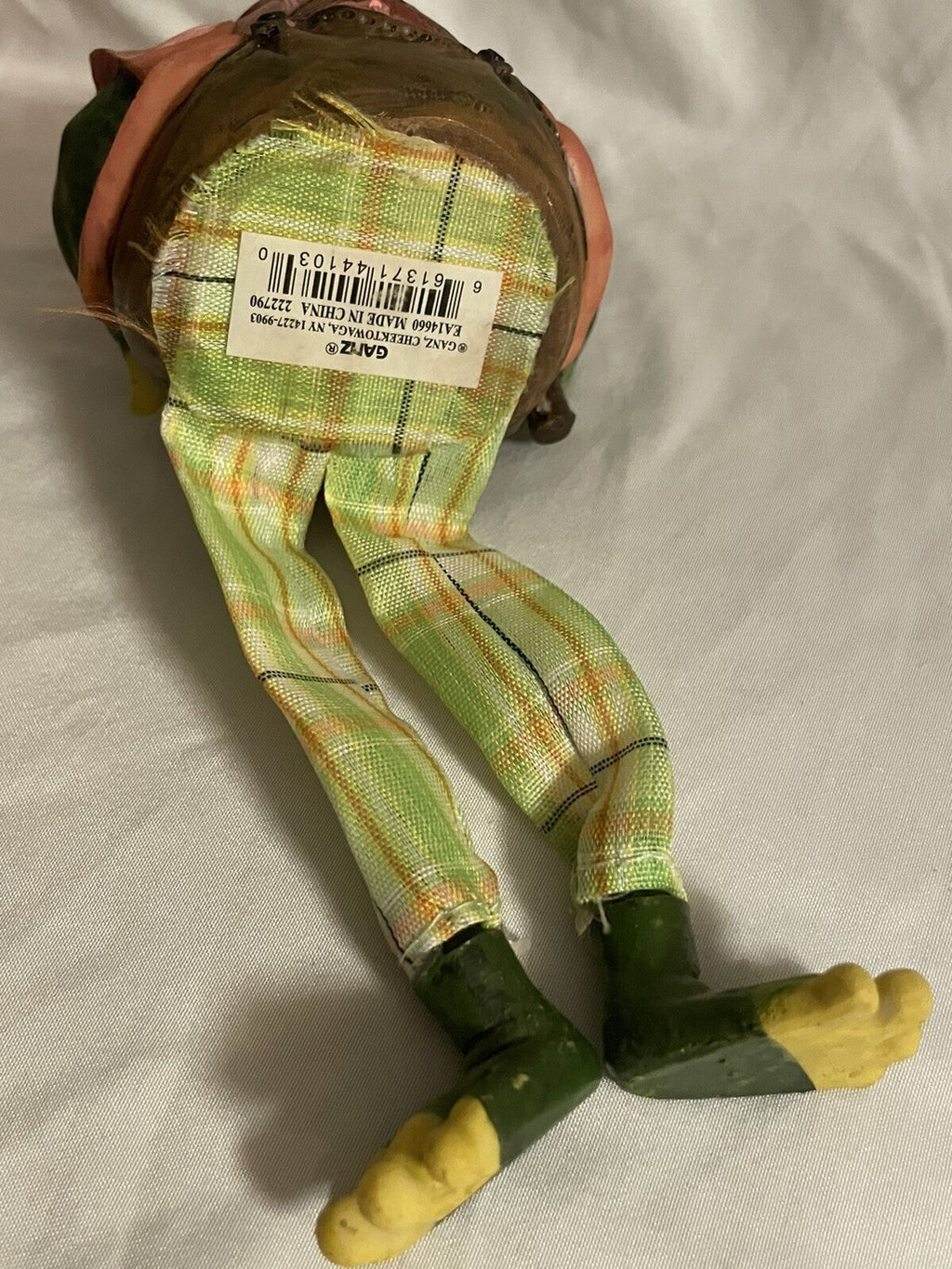 Ganz Cottage Collectibles Frog Figurine with Rake - EA14660 Cheektowaga NY EUC