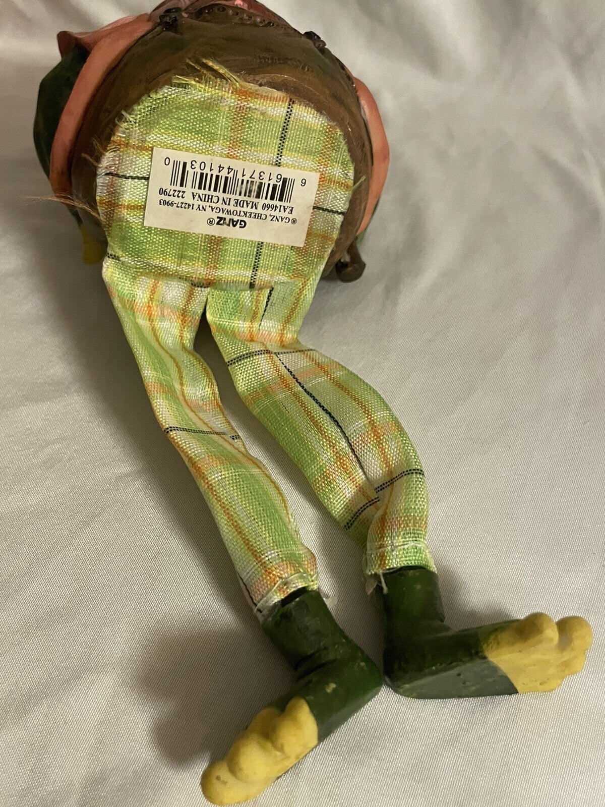 Ganz Cottage Collectibles Frog Figurine with Rake - EA14660 Cheektowaga NY EUC