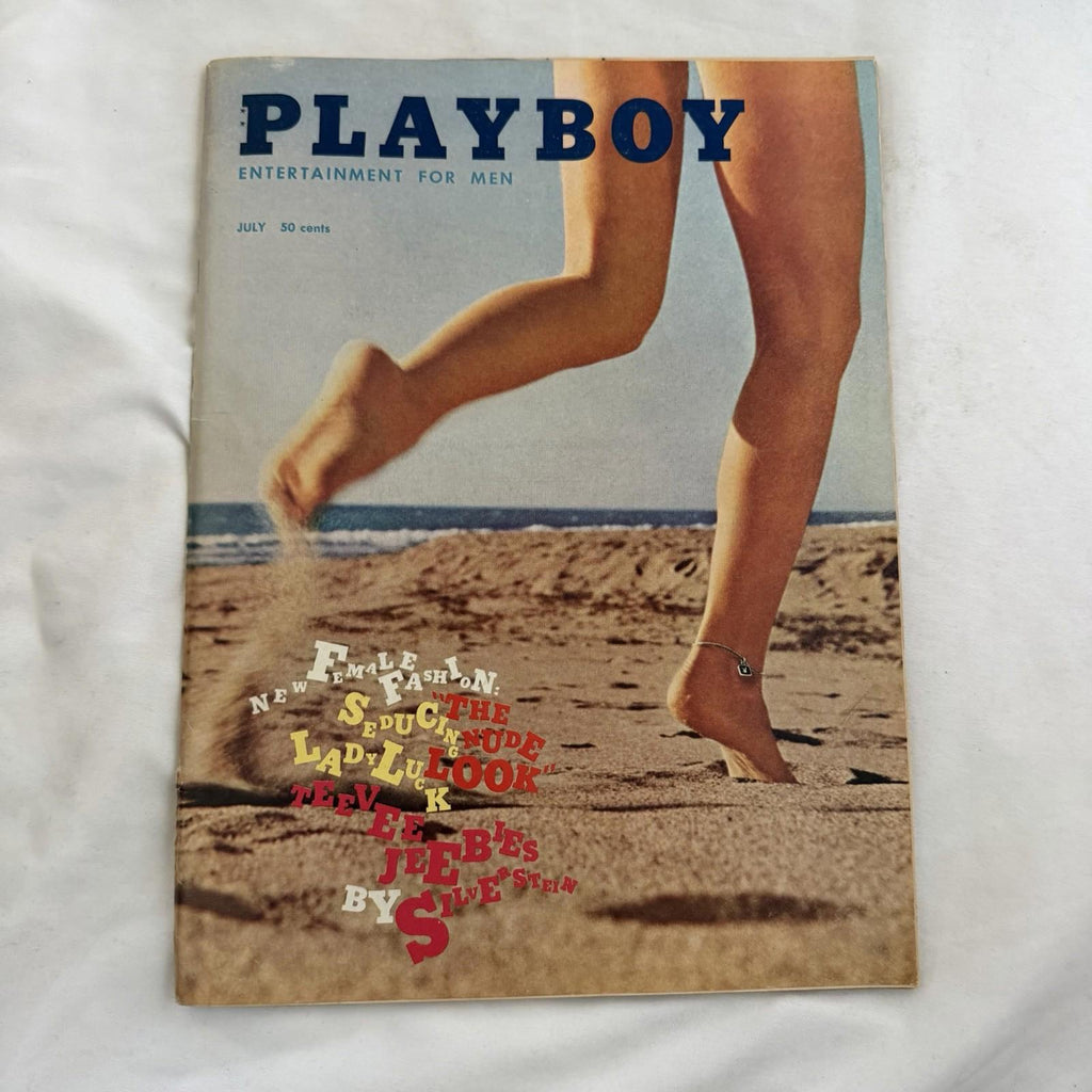 Vintage Playboy July 1960: Teddi Smith Good Condition