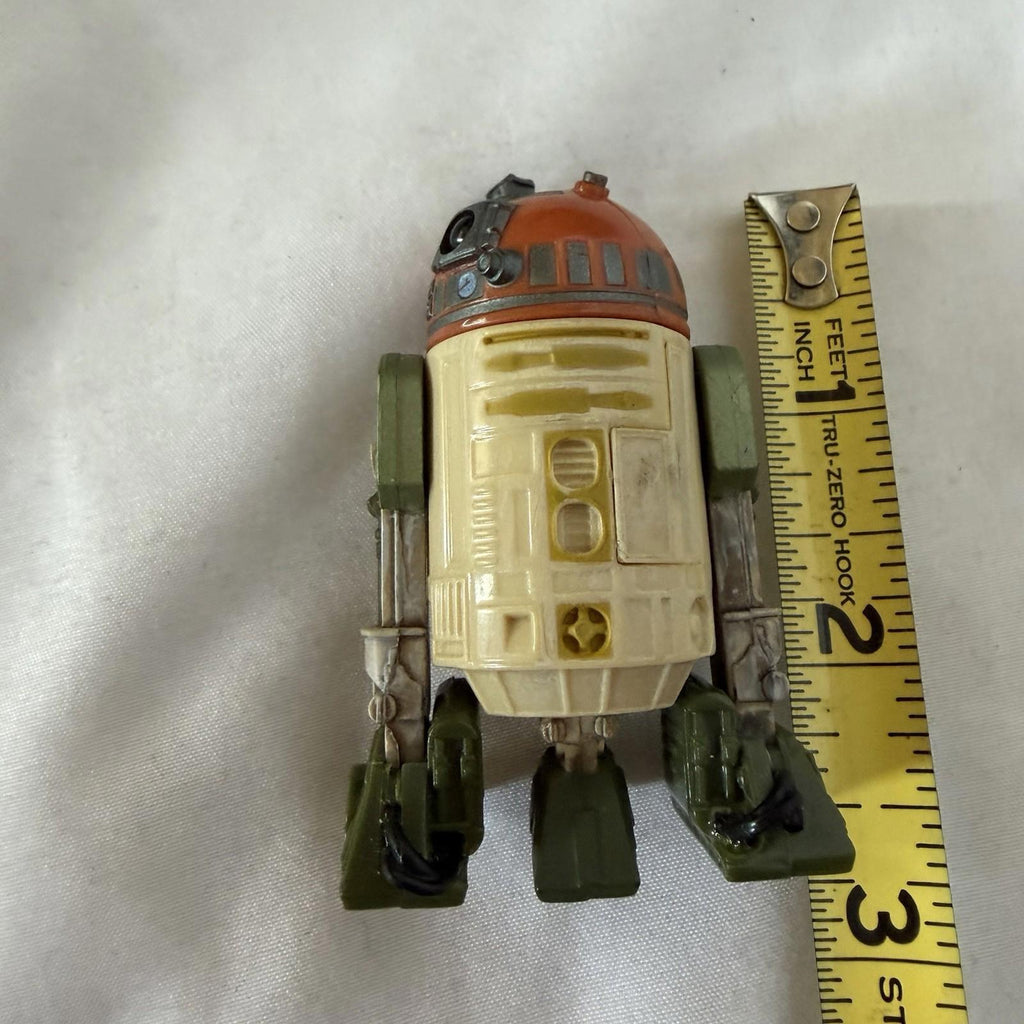Star Wars Hasbro R2-D2 2004 Action Figure Orange Dome Green Legs LFL