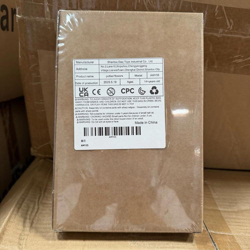 3D Wooden Potted Flowers Puzzle Kit - DIY Sunflower Rose New