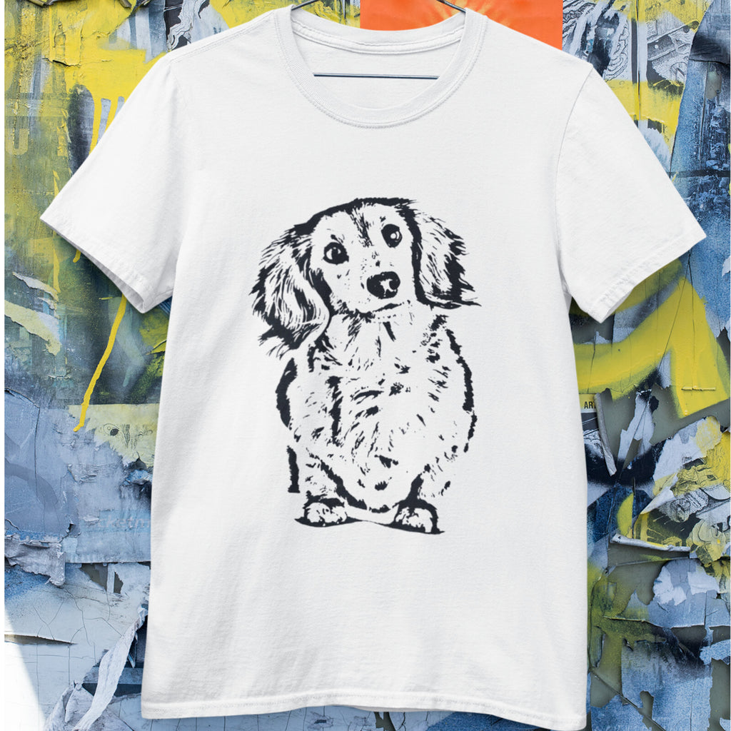 Cute Puppy Dog Graphic T Shirt Animal Lover Unisex Cotton Tee  Alternative optio
